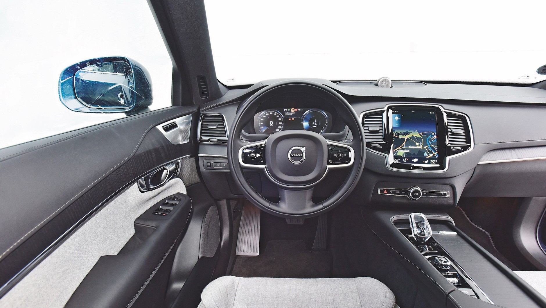 Volvo XC90 – kokpit