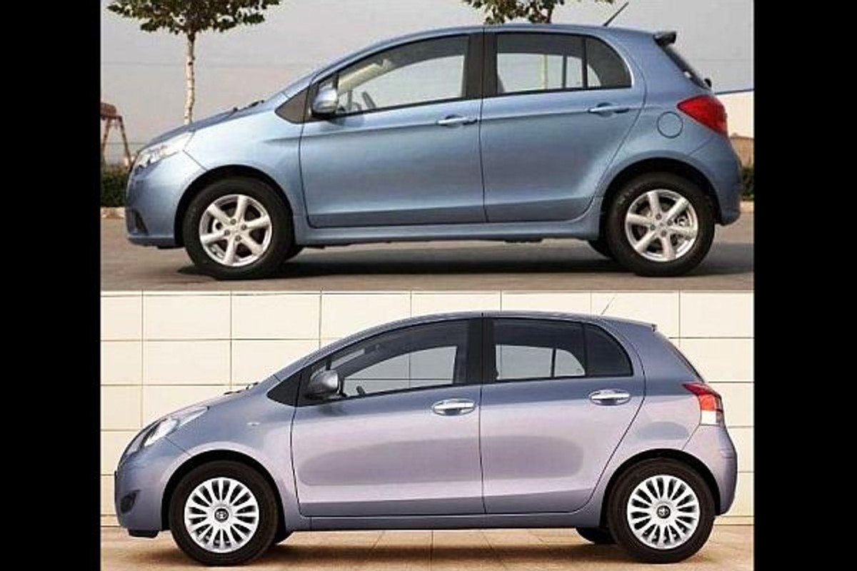 Great Wall Voleex C10 i Toyota Yaris