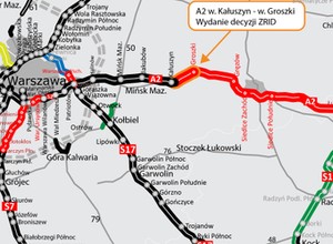 Autostrada A2: nowy odcinek pomiędzy węzłami Kałuszyn i Groszki