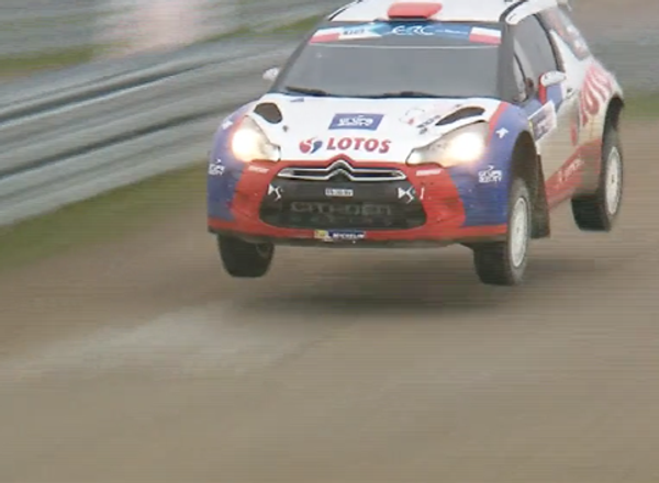 Robert Kubica wygrał kwalifikacje Rajdu Polski