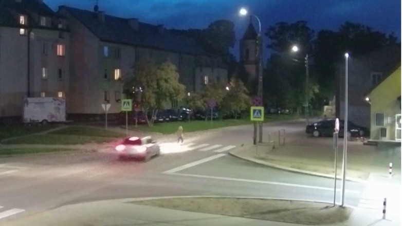 Sejny potrącenie (policjagovpl)