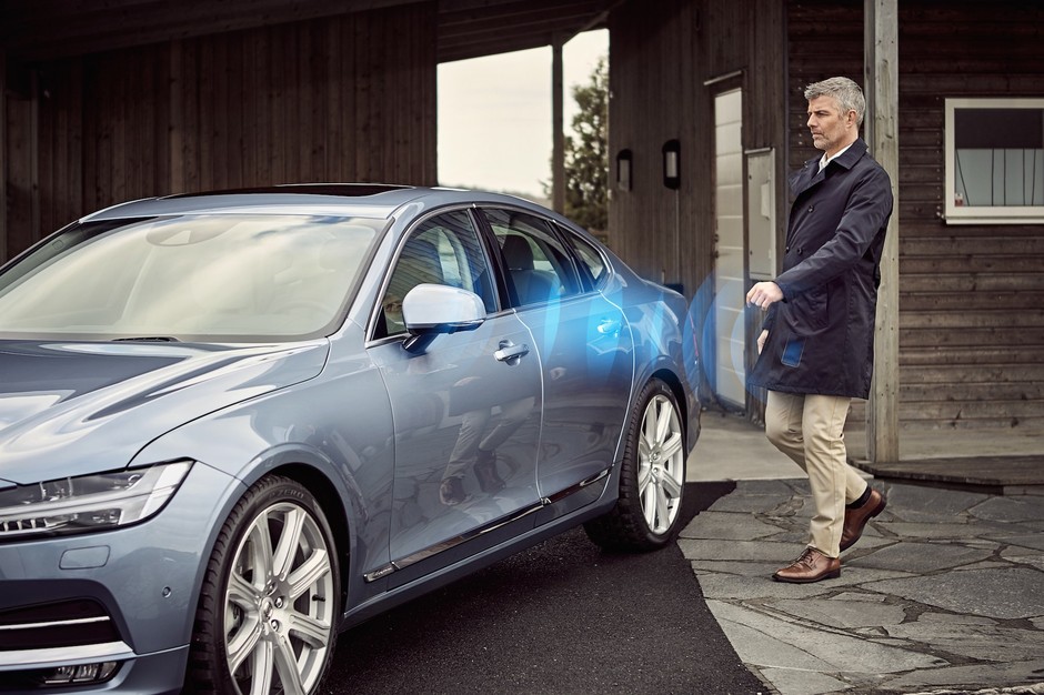 Nowy projekt Volvo – smartfon zamiast kluczyka
