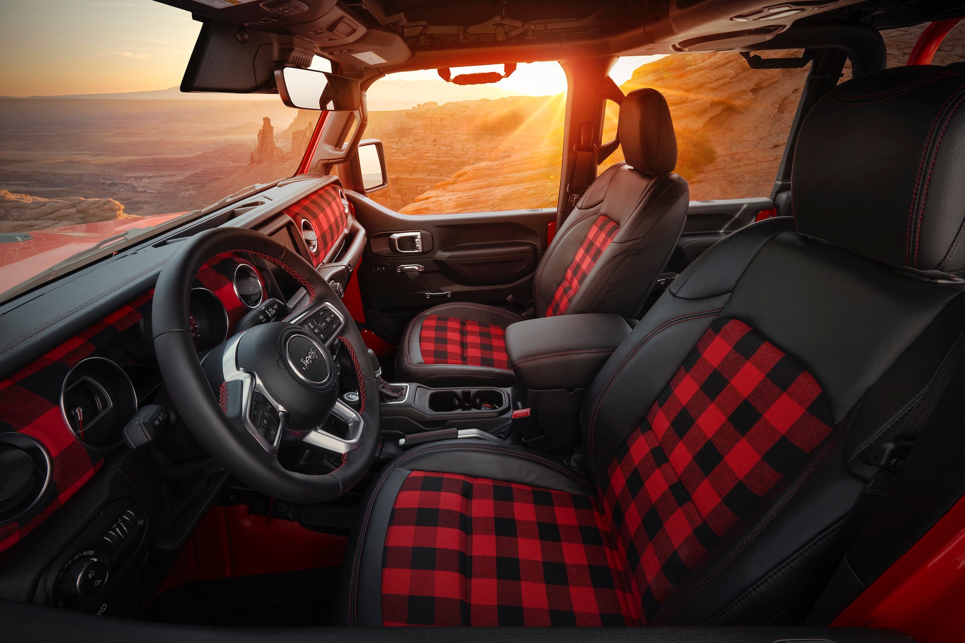 10 Jeep Red Bare
