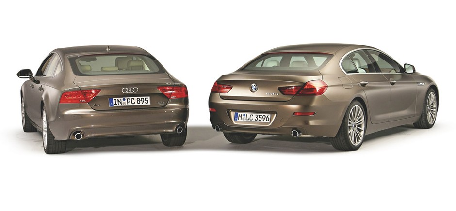 Audi A7 kontra BMW serii 6 Gran Coupe: niepraktyczne, ale pożądane