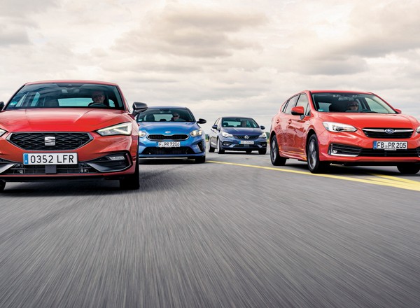 Kia Ceed kontra Opel Astra, Seat Leon i Subaru Impreza - czas na zmianę układu sił