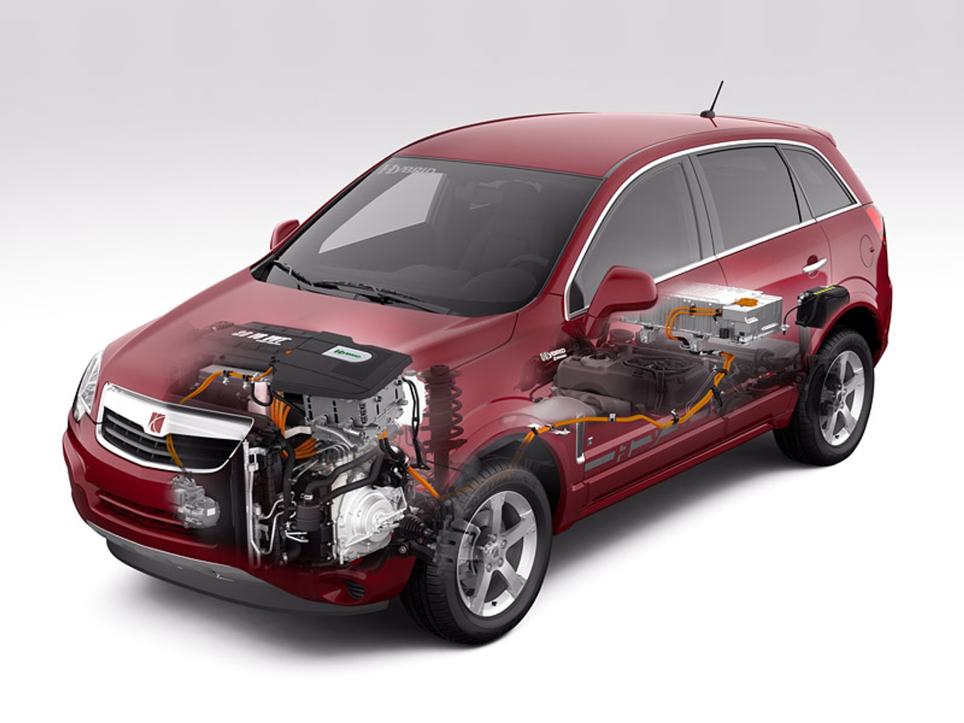 Saturn Vue Green Line 2 Mode Hybrid – zużycie mniejsze o połowę