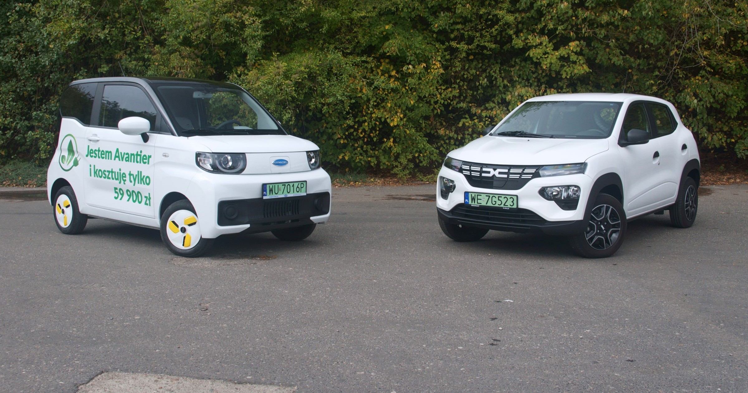 Cenntro Avantier C kontra Dacia Spring Cargo