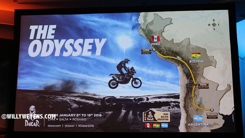 Dakar 2016 - konferencja w Paryżu