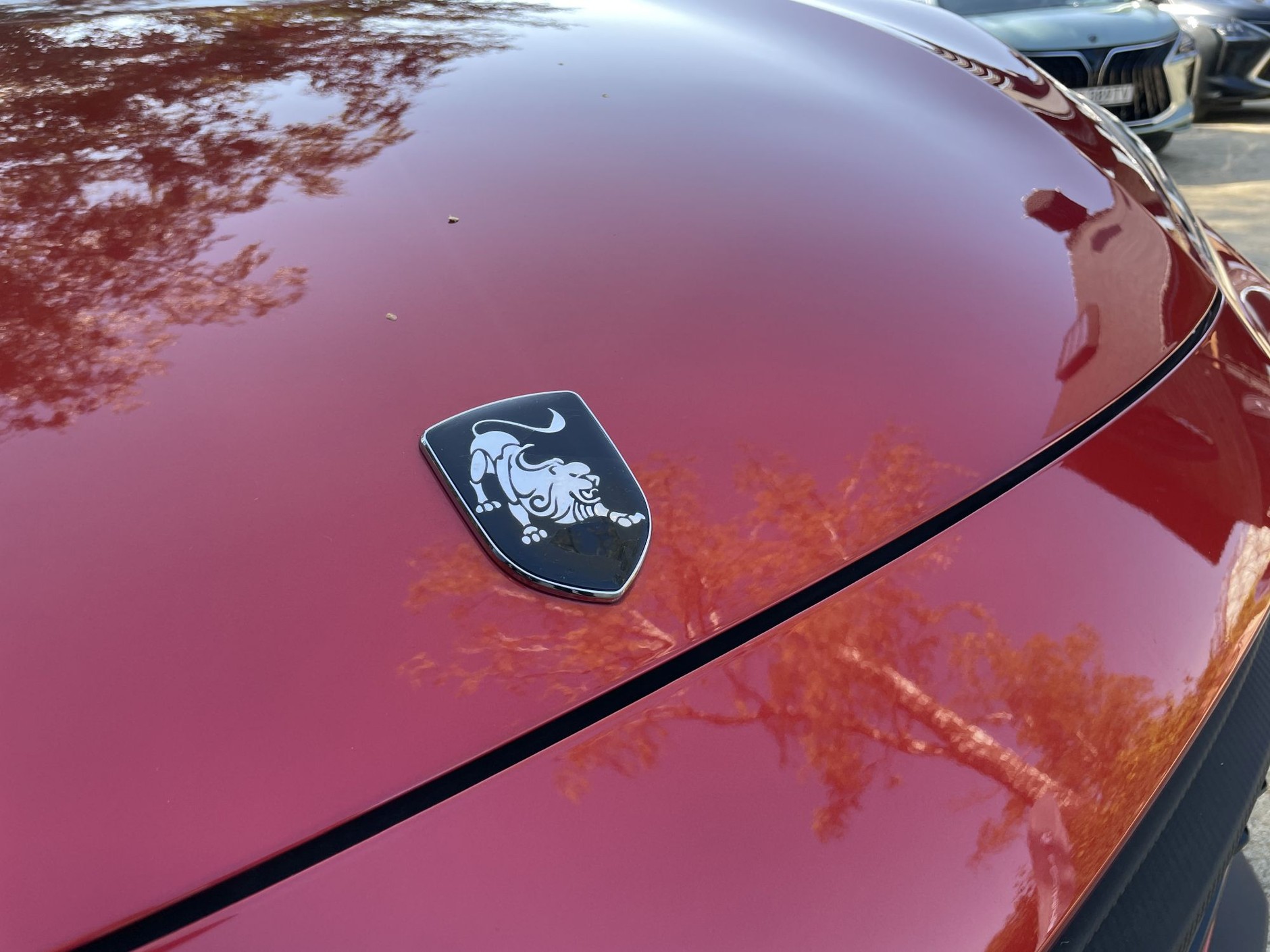 Nie byk i nie koń, lecz lew. To nie Peugeot!