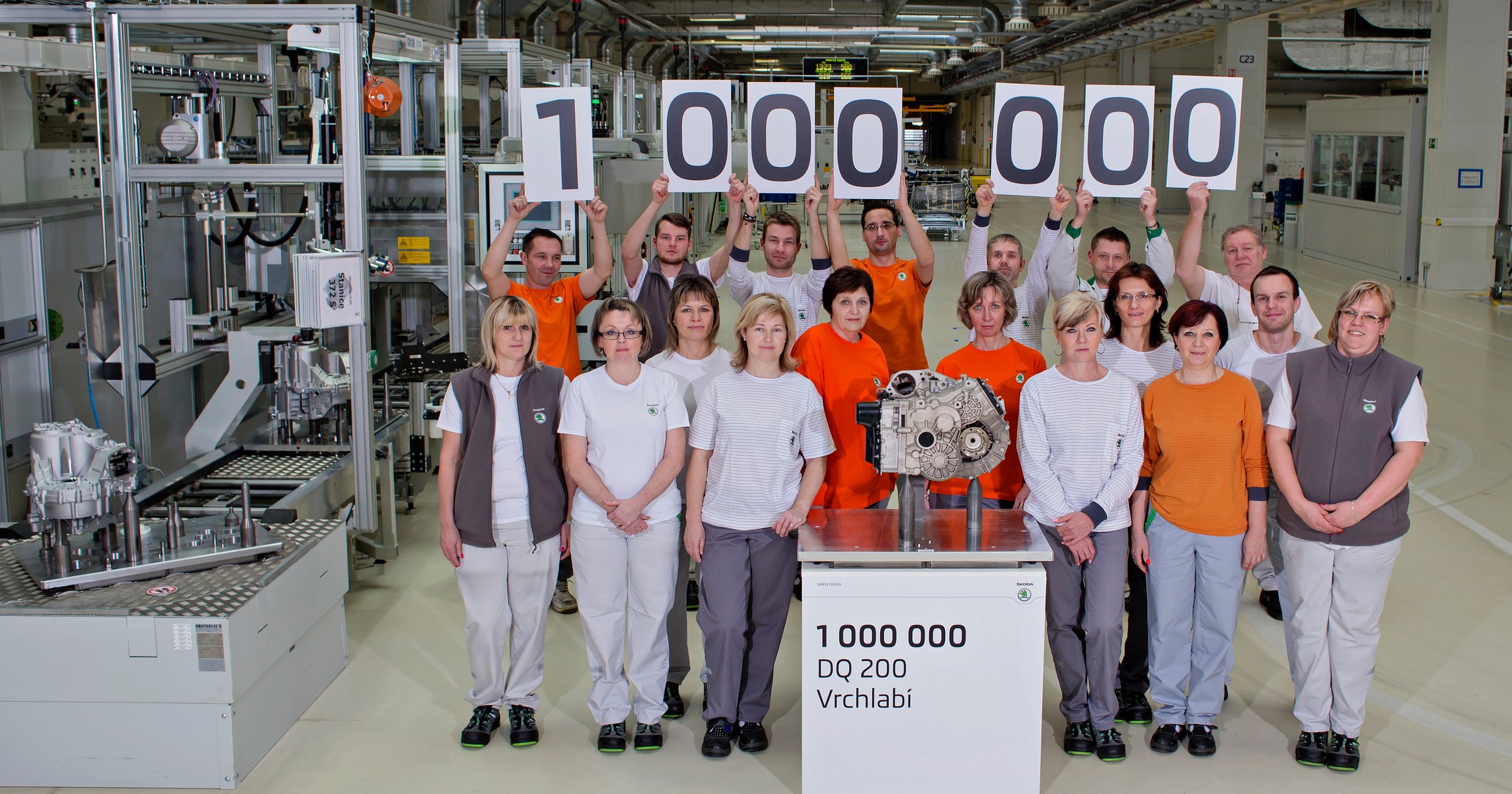1 mln przekładni DQ200 z Vrchlabi