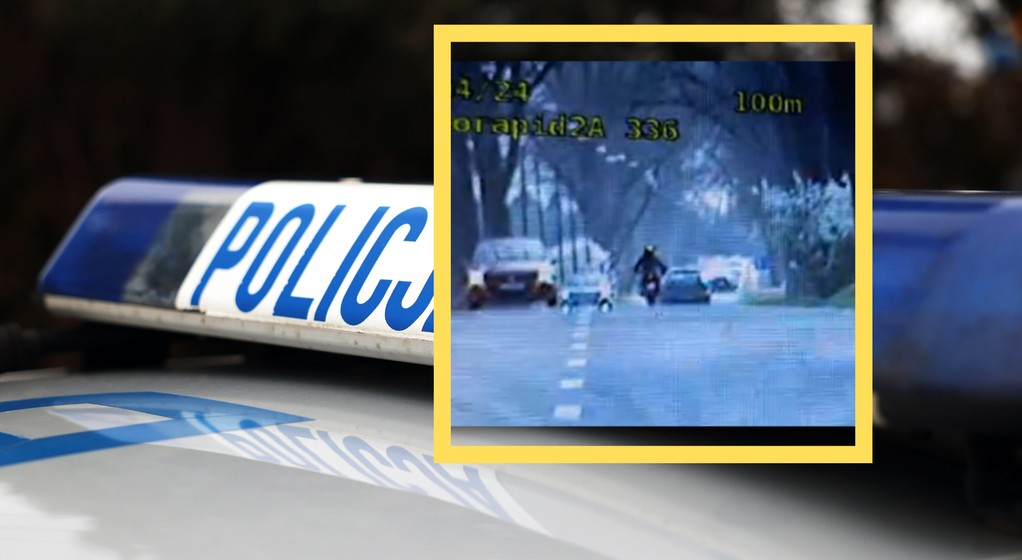 Motocyklista w godzinę stracił prawo jazdy (Screen: Policja.pl)