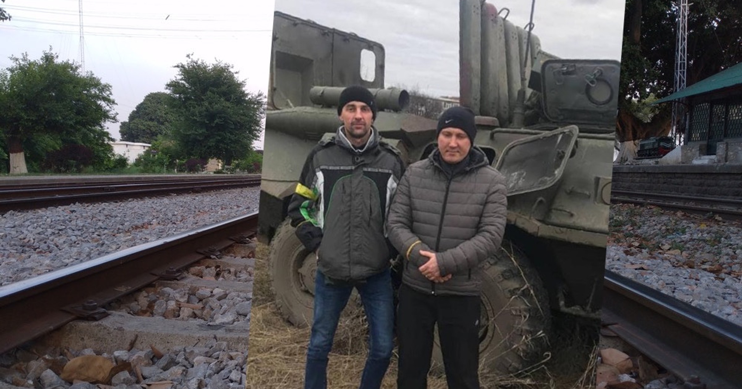 Ukraińscy kolejarze zatrzymali rosyjski pojazd opancerzony