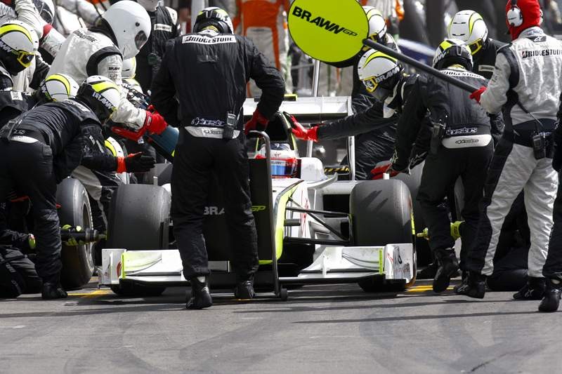 Grand Prix Belgii 2009: dwie gwiazdy wyścigu - Raikkonen i Fisichella (fotogaleria)