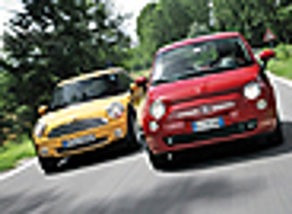 Fiat 500 & Mini One - Ikona kontra ikona