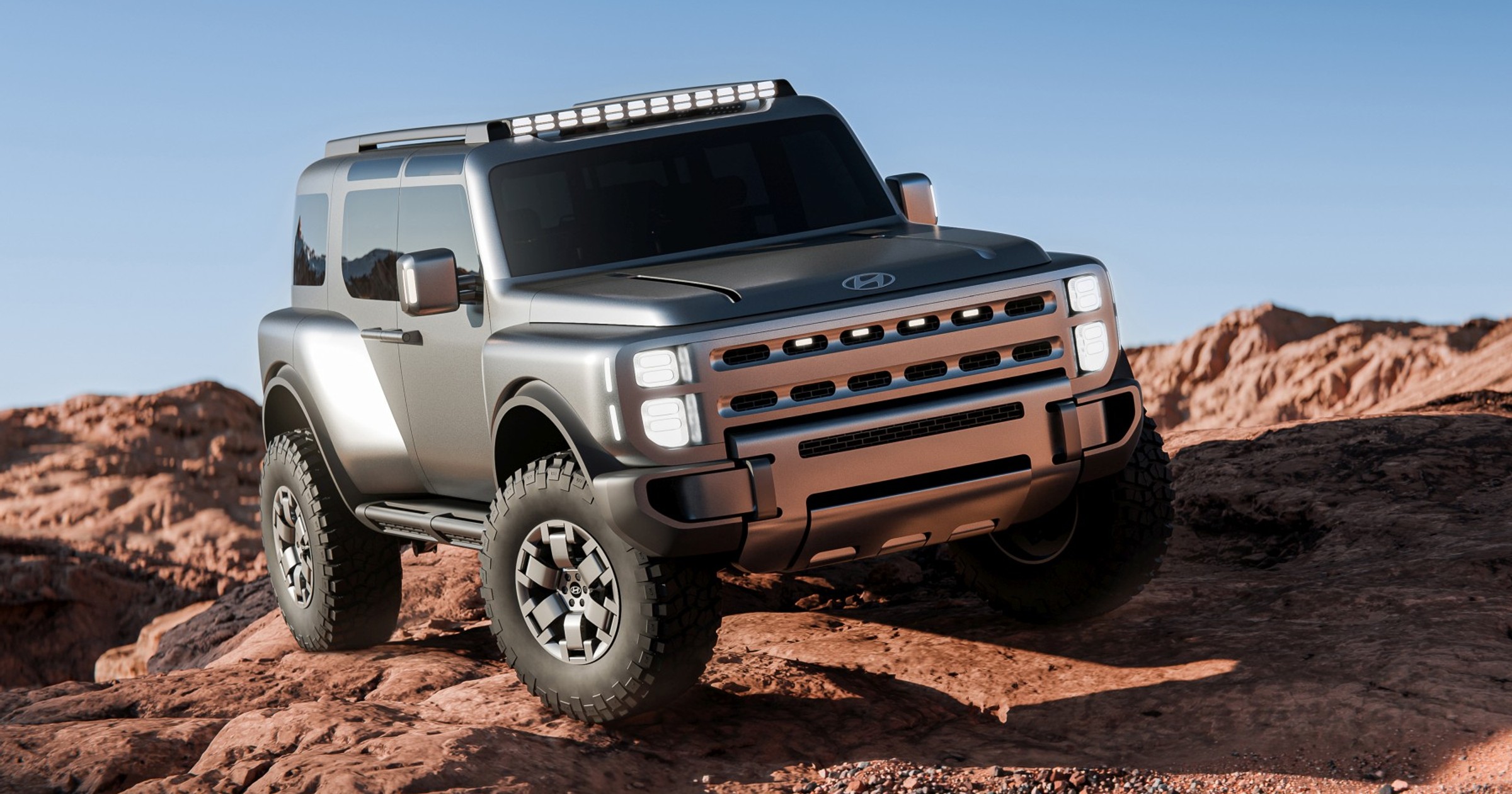 Hyundai Boulder Concept to odpowiedź na Forda Bronco i inne terenówki