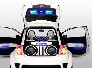 Car audio na pokaz