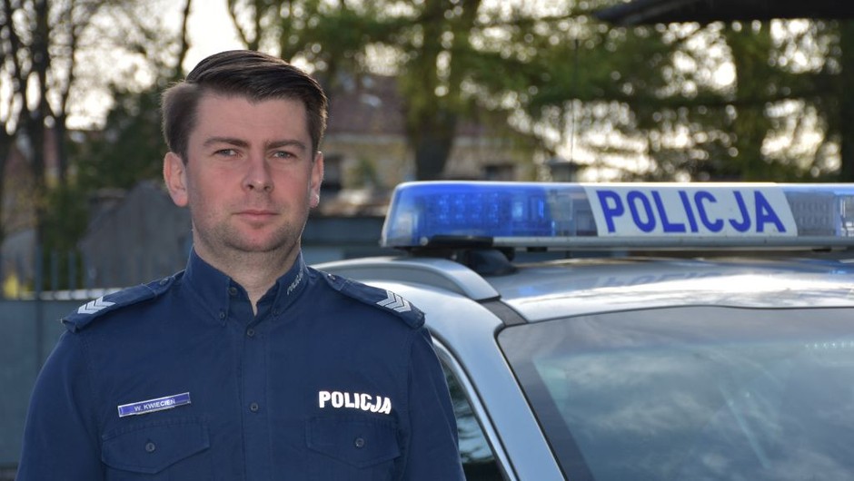 Na stacji zauważyli mężczyznę. Dobrze, że był tam policjant po służbie
