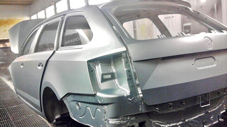 Pierwsza Škoda Octavia Combi III wyjechała z lakierni