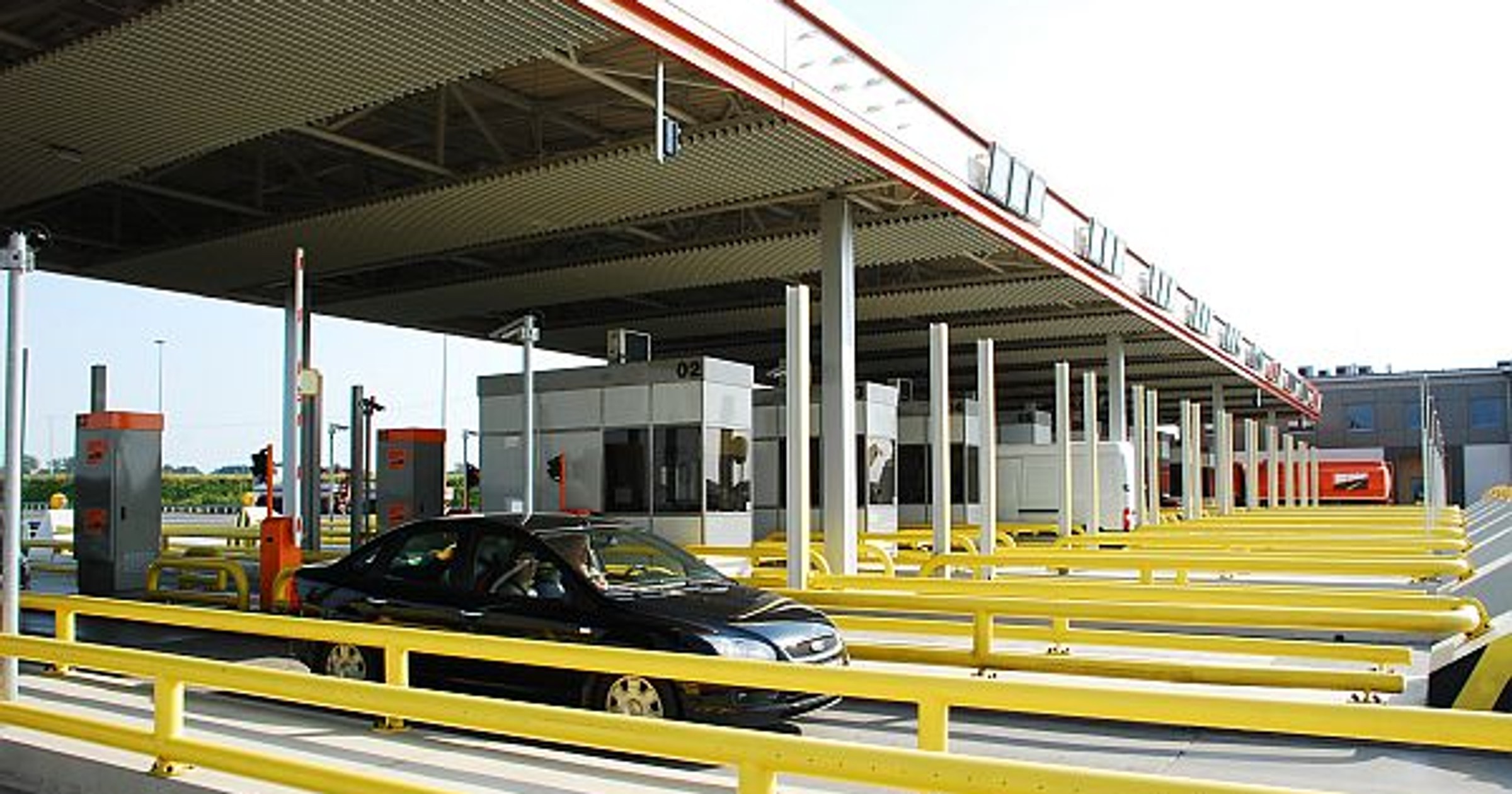 Bramki na autostradzie A4
