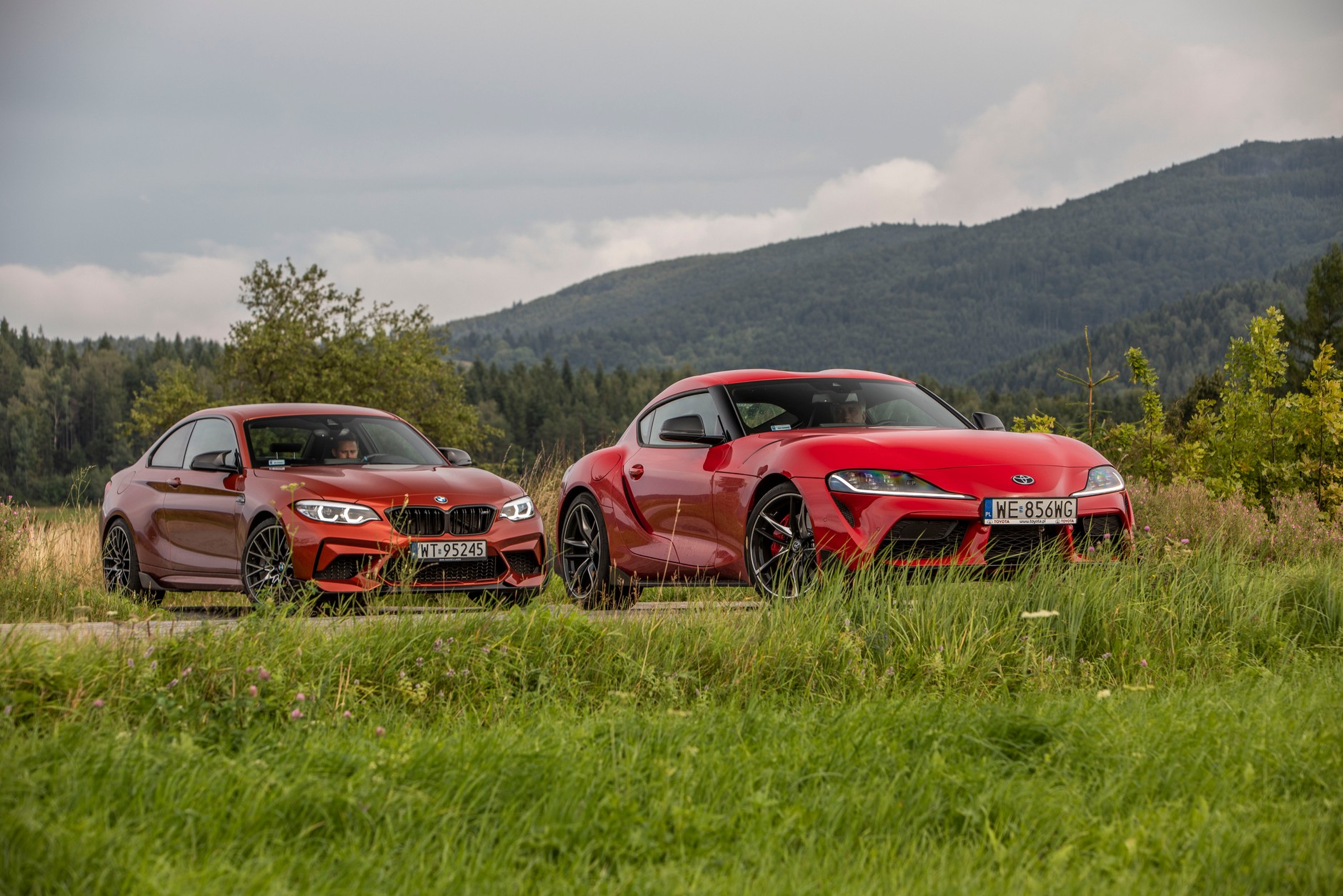 BMW M2 Competition vs Toyota GR Supra