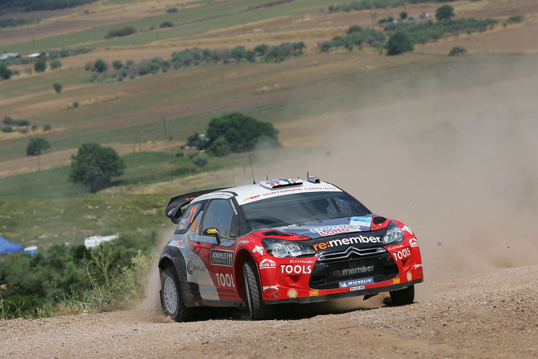 Rajd Grecji 2011: kolejny dublet Citroëna DS3 WRC