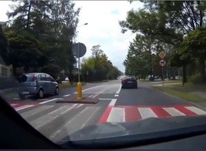 W dwie minuty uzbierał 31 punktów karnych! Policja pokazała nagranie