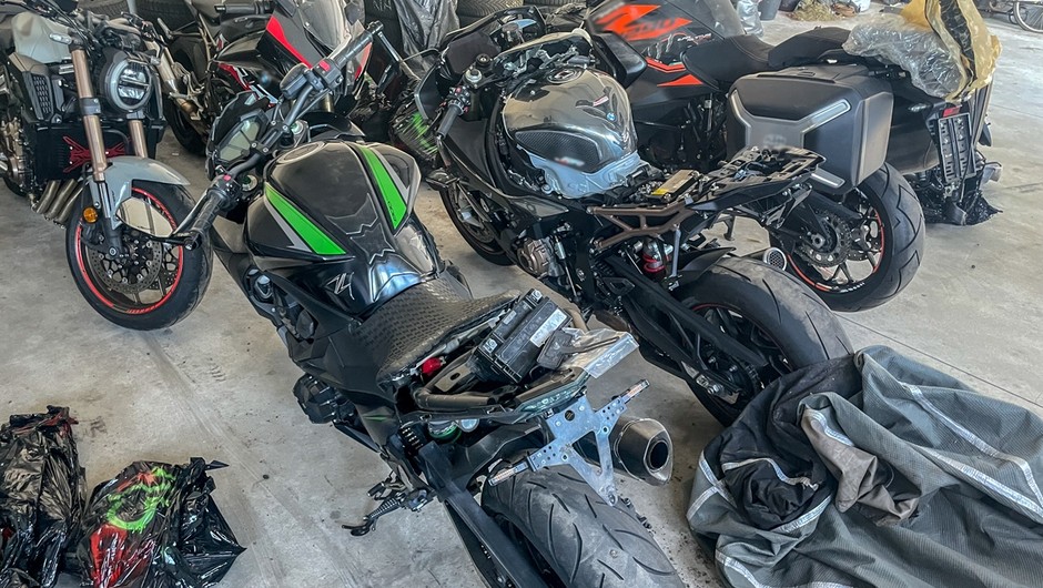 Policja odzyskała skradzione w Niemczech motocykle. Łączna wartość jednośladów to ok. 240 tys. zł