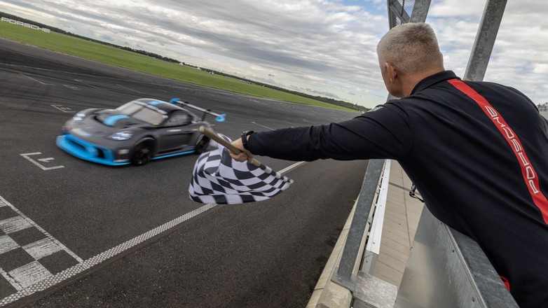 Porsche GT4 e-Performance ustanowiło rekord na torze Silesia Ring
