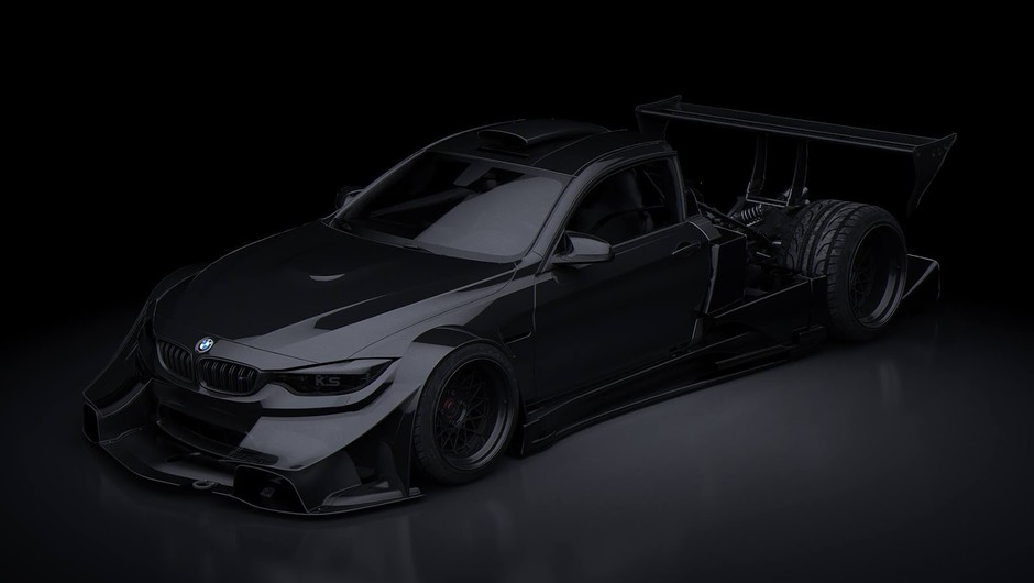 BMW M4 w stylu Pagani Zonda R