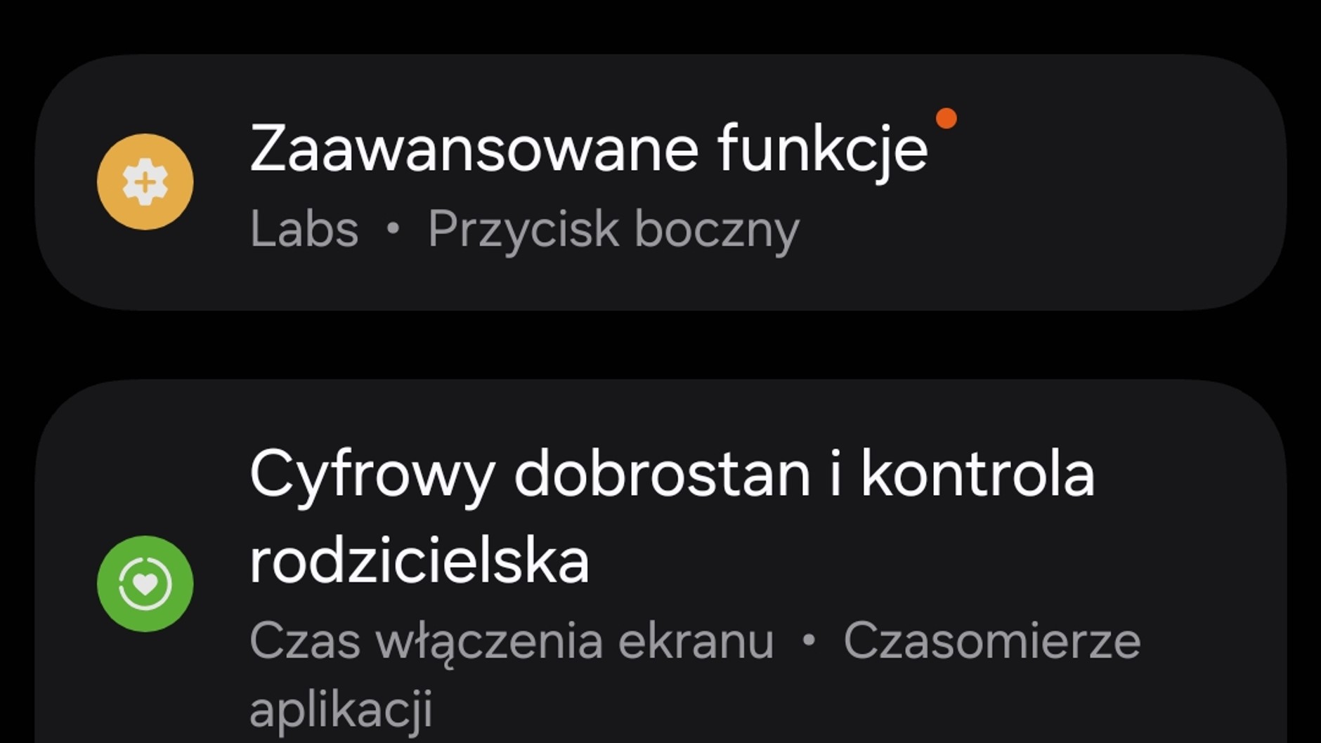 Android Auto - ustawienia