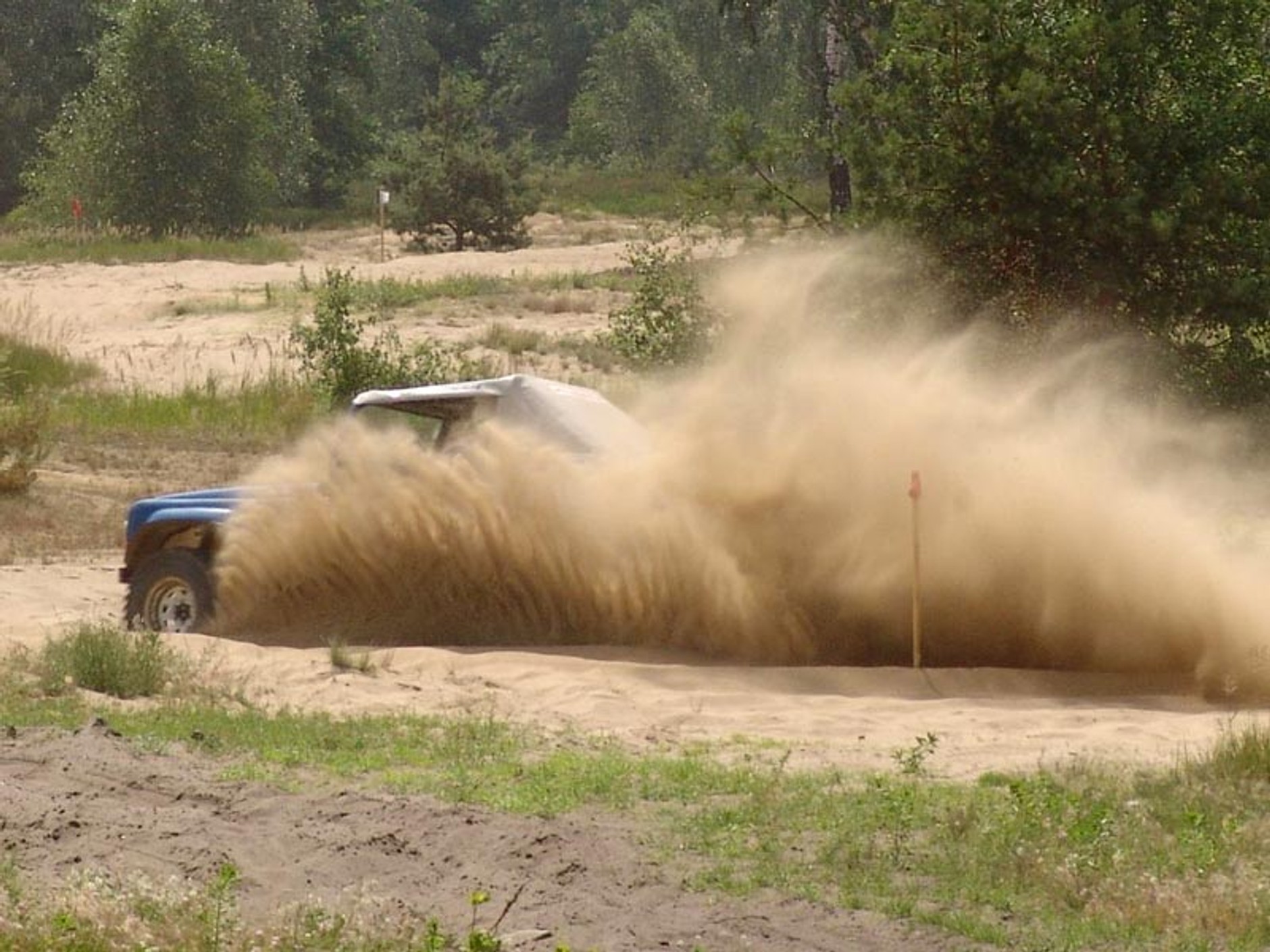 Polskie Safari 2007: w upale i piasku (fotogaleria)