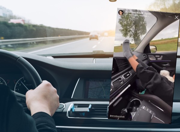 Dorota Gardias nagrała skandaliczne wideo zza kierownicy samochodu. To się mogło źle skończyć