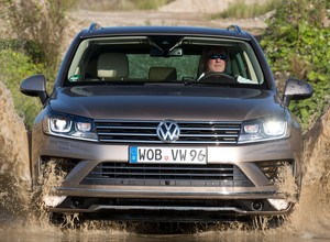 Test Volkswagena Touarega - Udoskonalony z głową
