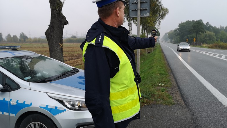 Policyjna kontrola w ramach akcji EDWARD