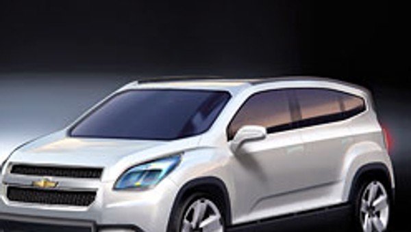 Paryż 2008: Chevrolet Orlando - studyjny crossover