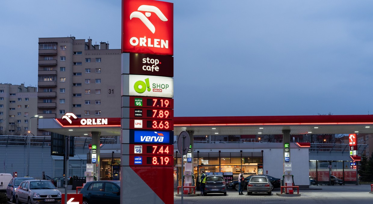 W sobotę protesty na Orlenie. Kierowcy zablokują stacje w całej Polsce. Mamy listę