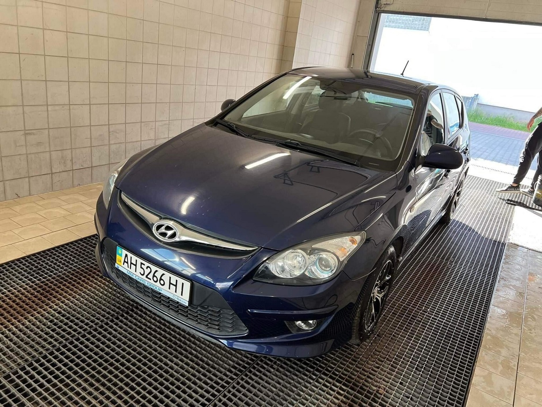 Hyundai i30 z Mariupola po naprawie