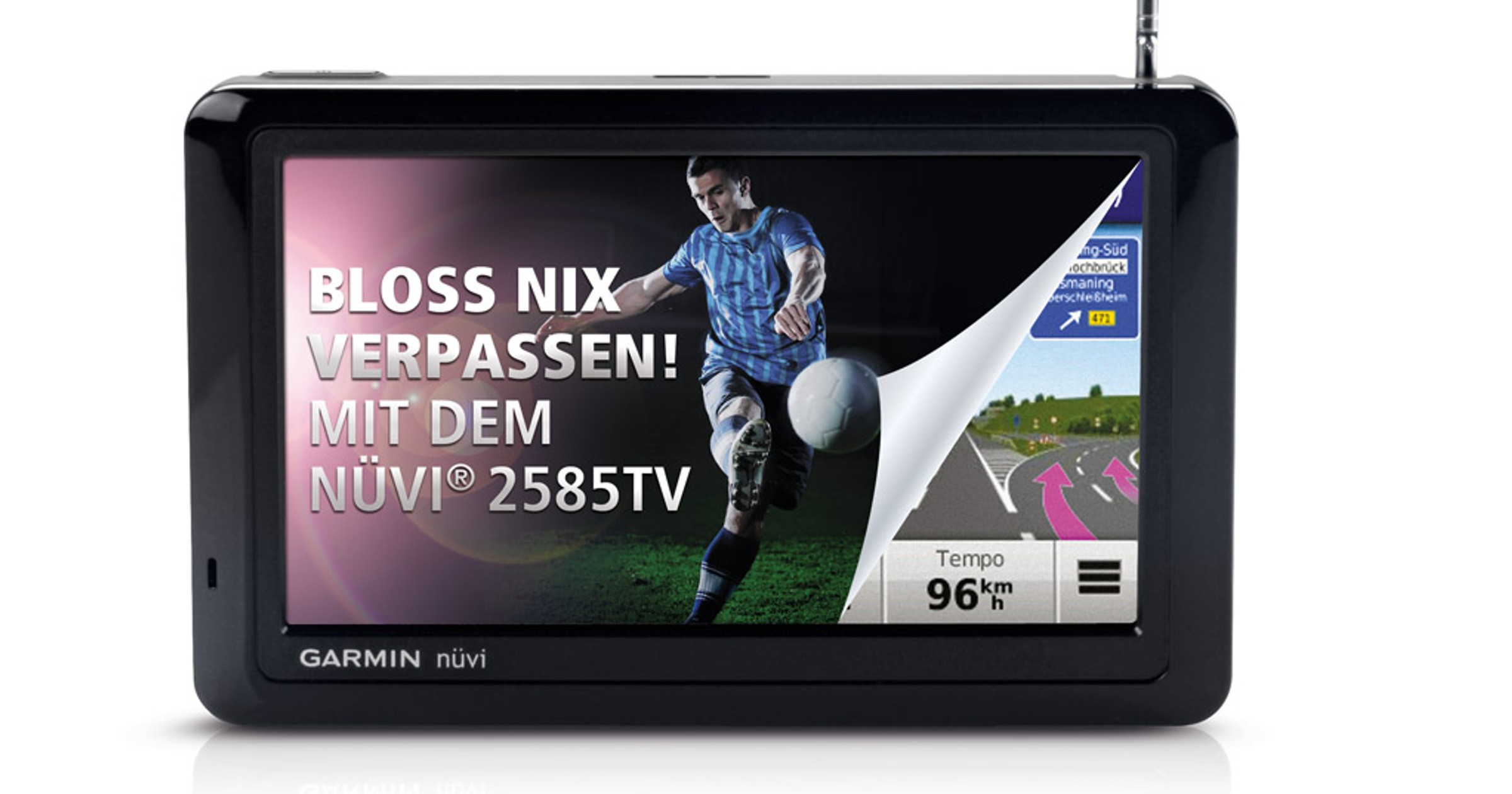 Garmin nuvi 2585TV: nawigacja z telewizją DVBT