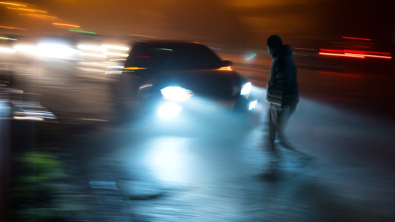 Niebezpieczna sytuacja z pieszym