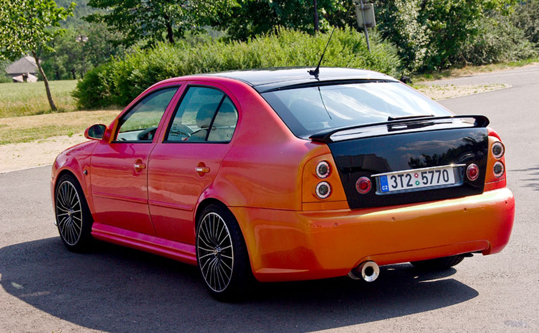 Garaż tunera: Škoda Octavia –  kameleon na sterydach