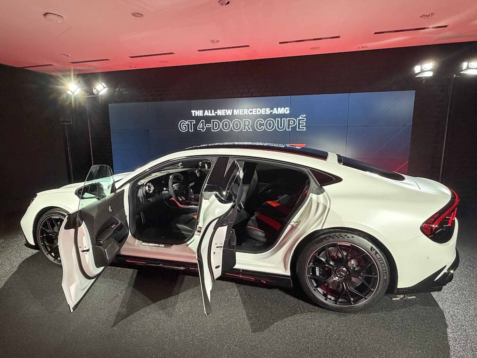 Nowy elektryczny Mercedes AMG GT 4-Door Coupe