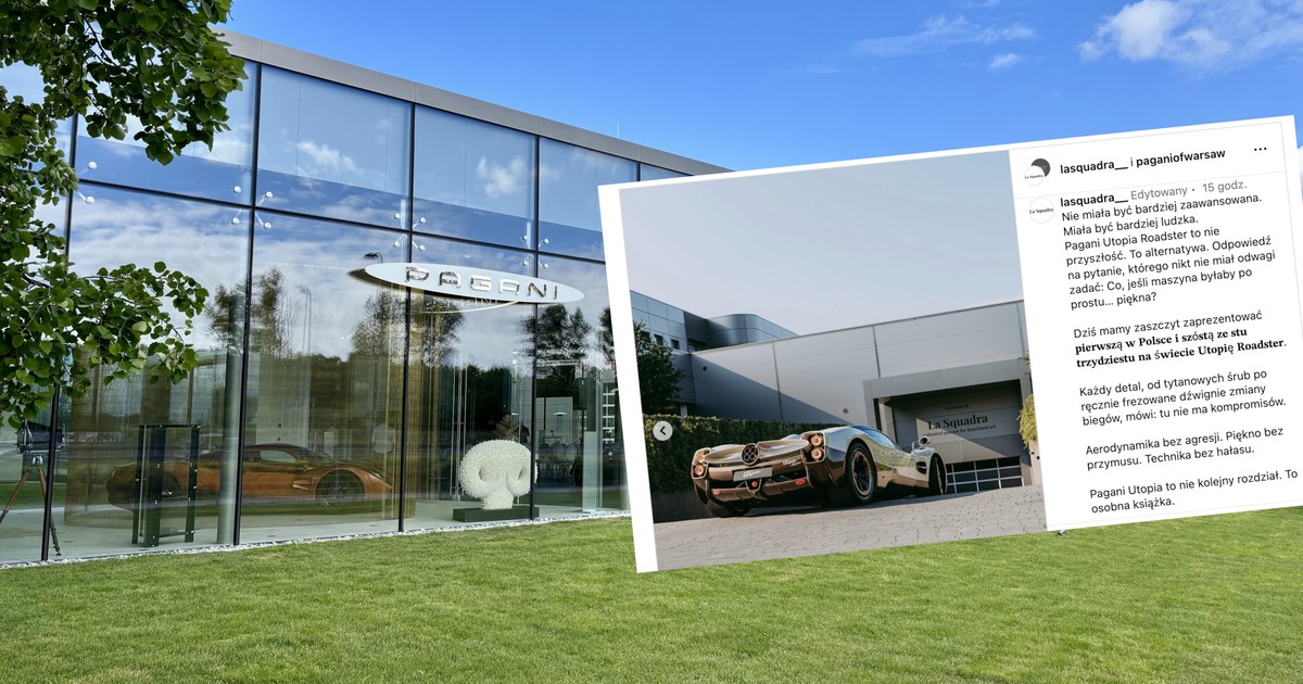 Pierwsze Pagani Utopia Roadster w Polsce