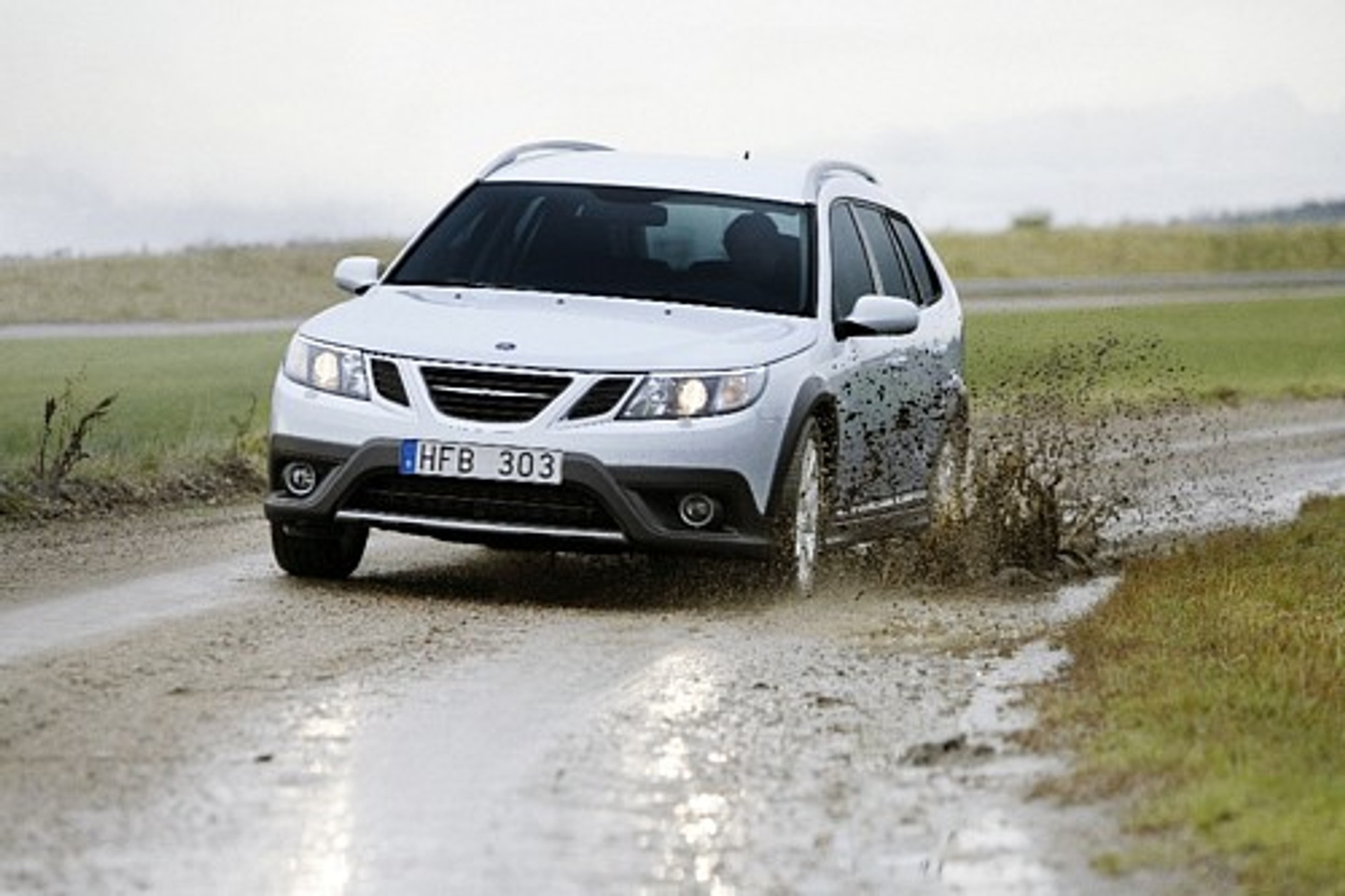 Saab 9-3X - Trakcja absolutna
