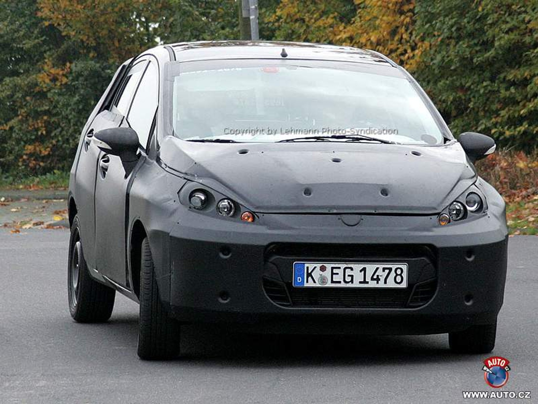 Zdjęcia szpiegowskie: Ford Fiesta na Nürburgringu