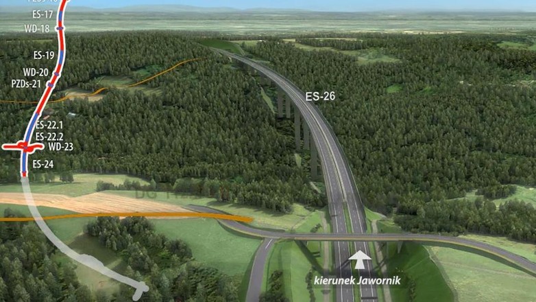 Jedna z estakad na drodze ekspresowej S19 będzie największym tego typu obiektem w Polsce