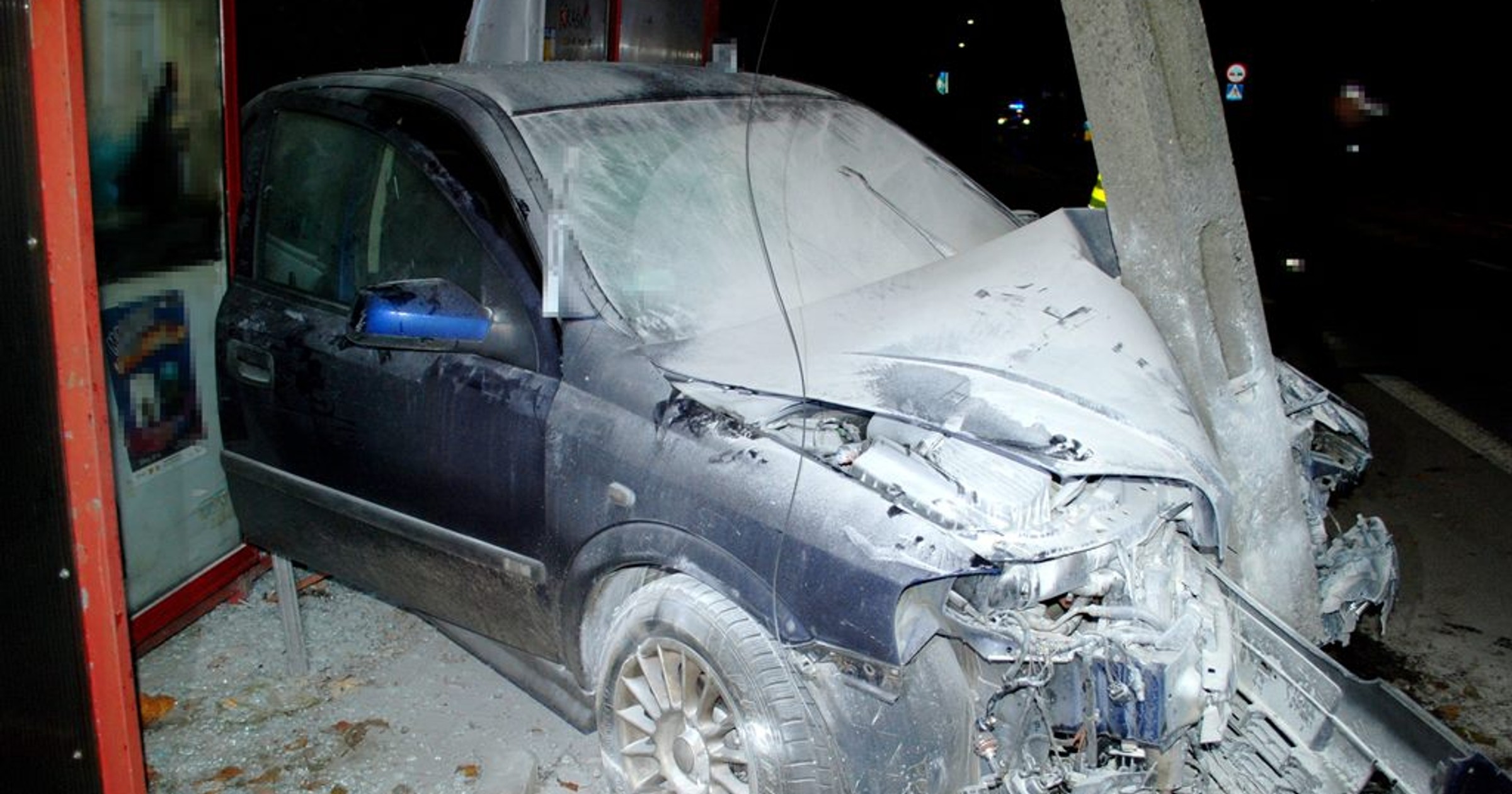 32-latek pijany za kierownicą spowodował wypadek w Kraśniku