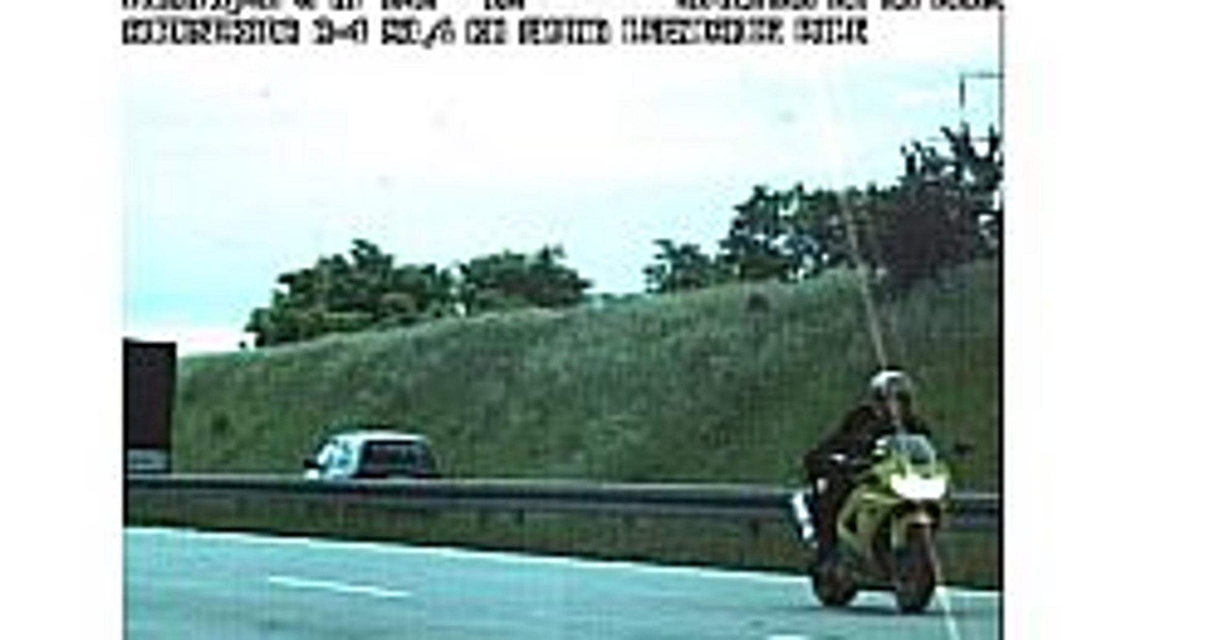 221 km/h motocyklem po A4!