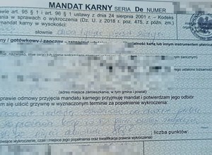 Szokująco wysoki mandat dla pijanego rowerzysty