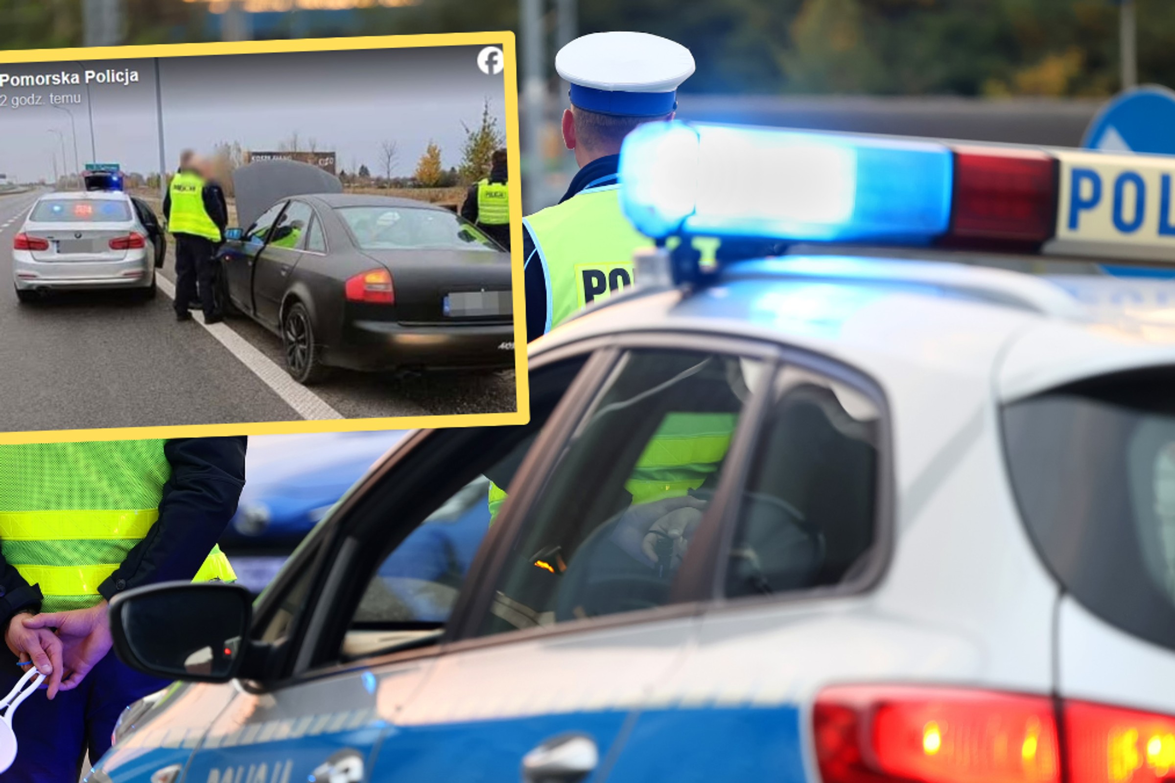 Policja z Gdańska ruszyła w pościg za rozpędzonym audi. Zaskakująca kara dla kierowcy