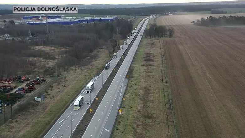 Policjanci z Dolnego Śląska przeprowadzili akcję na A4